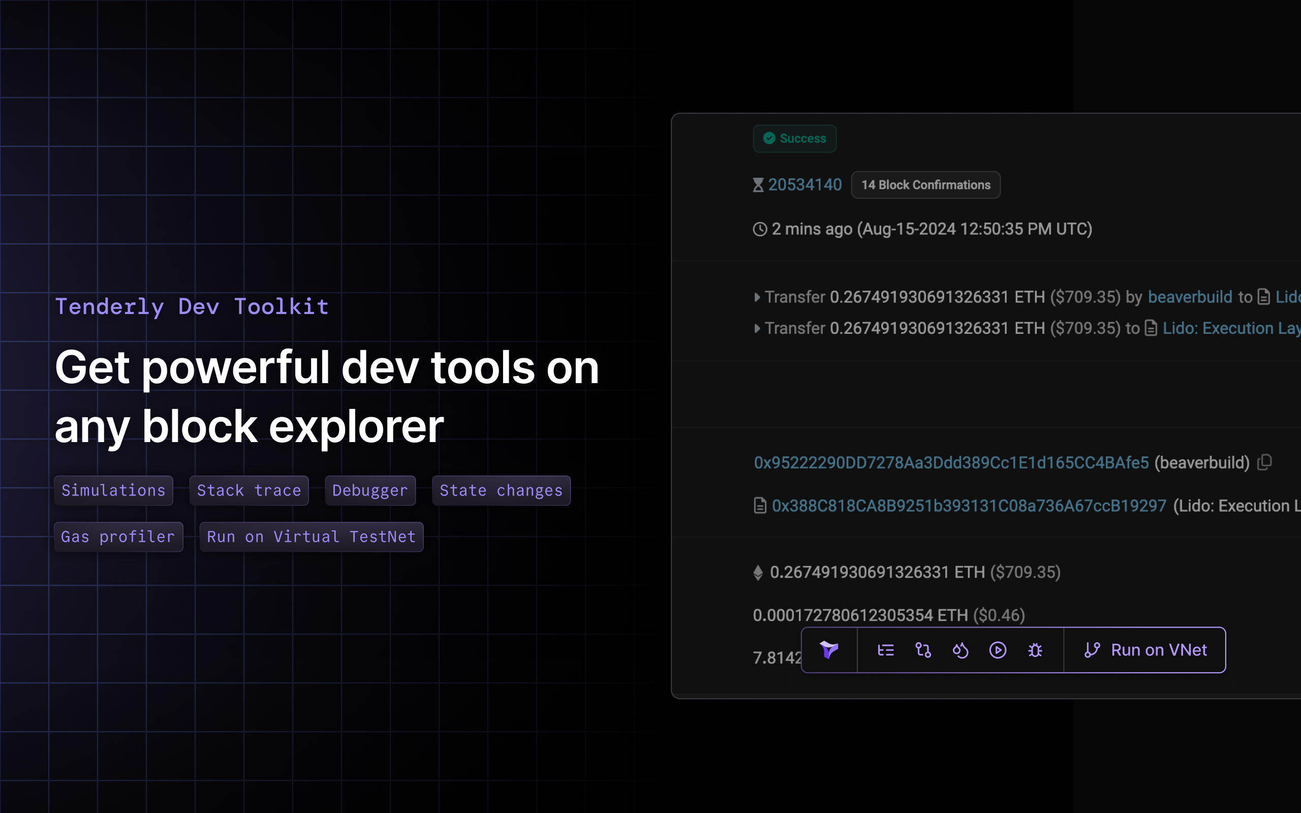 Dev Toolkit Browser Extension | Tenderly Documentation